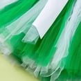thumbnail image 6 of Nafuu Toddler Girls Outfits Set Crew Neck St. Patrick'S Day Outfit Print Letter Short Sleeve Romper Skirt Hair Toddler Baby Dress Lovely Vacation Gifts Sets For Her,Green,0-3 Months, 6 of 8