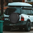 thumbnail image 4 of OUNONA Easy Install Black PVC Tire Cover for Rv and Trailer with Sun and Rain Protection, 4 of 7