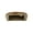 Khaki, variant on Leather Pencil Case with See-Through Panel, Shell-Inspired Design for Visible Stationery Organization
