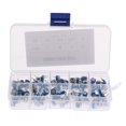 thumbnail image 2 of Kit De Surtido De Resistencias De Potenciómetro Horizontal 100x Variable 100ohm-1Mohm Sunnimix Kit de resistencia variable, 2 of 8