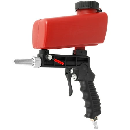 

MTFun Sandblaster Tool Hand-held Sandblaster Spray Tool Pneumatic Sandblasting Machine for All Blasting Abrasives Metal Rust Removal Detail Dressing