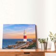 thumbnail image 4 of Naloa Lighthous1 Print Canvas Picture,Wall Pictures, Modern Decorative Poster,Art Prints for Bedroom, Toilet, 40 x 30 cm, Built-in Wooden Frame, 4 of 6