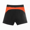 thumbnail image 6 of HCNTES Women's 3" High Waisted Swim Board Shorts UPF50+ Quick Dry Swimsuit Bikini Bottoms with Liner(Orange,L), 6 of 7
