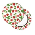 thumbnail image 2 of Gukieu Strawberry Print Round Chair Cover, Dust-proof and Non-slip Bar Chair Protective Cover, Suitable for Bars, Restaurants, Offices-14 inch, 2 of 7