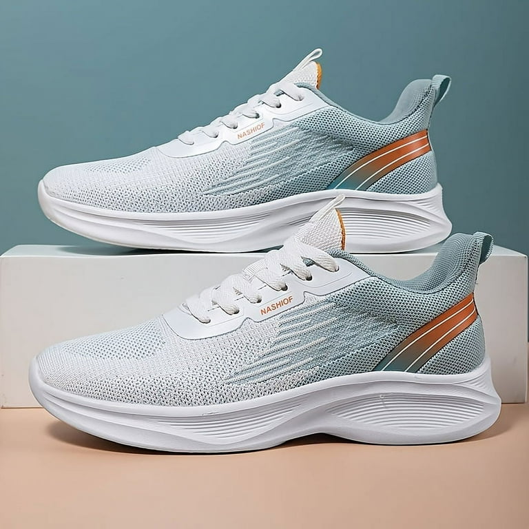Men s Cushioned Running Shoes Non slip Comfortable Breathable Lightweight Sports Sneakers Walmart