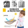 thumbnail image 2 of 3 Pairs Arm Sleeves for Kids Babies Toddlers, UV Sun Protection Arm Cover for Eczeme and Prevent Scratching, 2 of 10