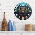 thumbnail image 3 of Bear Forest Mountains Trees 10 inch Wall Clocks Non Ticking Easy to Read Battery Decorative for Home Bathroom Kitchen Bedroom Living Room, 3 of 8