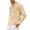 Mens Shirts Beige, variant on Big and Tall Mens Hoodie Pullover Drawstring Button Long Sleeve Summer Casual Streetwear Fathers Day Gift