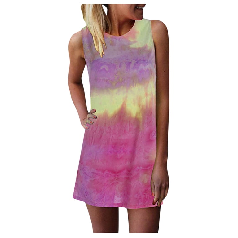 pink tie dye t shirt dress That Mama Tie Dye T-Shirt Dress