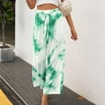 thumbnail image 5 of High Waist Pants For Women Yoga Pants Clearance Hot Sale Womens Casual High Waist Tie Dyed Color Loose Pants Comfy Stretch Tie Sweatpants Pants, 5 of 5