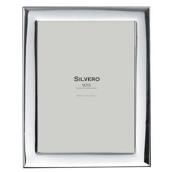 Silvero .925 Sterling Overlay Plain 8x10 Frame