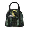 thumbnail image 1 of Fotbe MoonNight Sky Crow Bolsa de Almuerzo con Estampado, Lonchera Aislada, Contenedor de Comida Reutilizable Tipo Cooler a Prueba de Fugas, 1 of 6