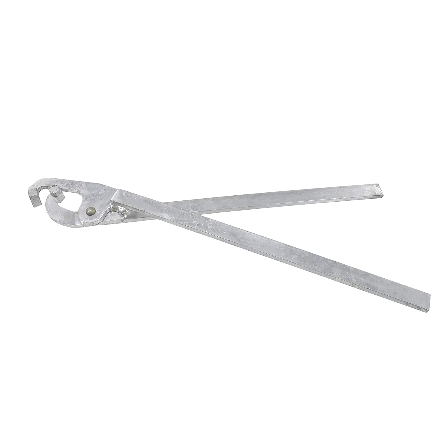 Chain Link Fence Gate Clip Crimping Tool – Heavy Duty, Galvanized Steel, Fits 1 3/8" Frames