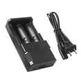 thumbnail image 2 of TAPDRA Dual Slot Battery Charger For 18650 16340 RCR123A 14500 LED Indicator Overcharge Protection, 2 of 6