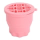 thumbnail image 3 of Taza limpiadora de brochas de maquillaje, almohadilla de limpieza para brochas cosméticas, estante de secado, cuenco de silicona, herramienta de lavado portátil, color rosa, 3 of 8
