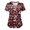 Red, variant on BloomJoy Scrubs for Women Christmas Womens Short Sleeve V Neck Snowman Printed Top Nursed Working T Shirts Blouse With Pockets Holiday T Shirt Weightlifting Long Sleeve Shirts