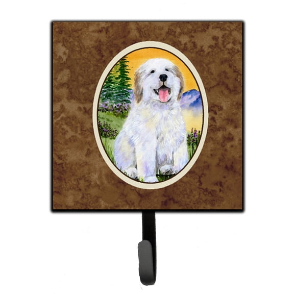 Carolines Treasures SS8469SH4 Great Pyrenees Leash Holder or Key Hook, Small, Multicolor