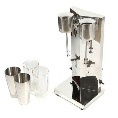 

Commercial Electric Milk Shaker Maker Tea Drink Milkshake Machine Smoothie Mixer Speed 18000r/min Intelligent Sensing Design Suitable for Snack Bar KTV