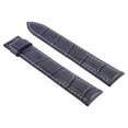 thumbnail image 2 of 20MM LEATHER BAND STRAP DEPLOYMENT BUCKLE CLASP FOR OMEGA SEAMASTER GREY WS, 2 of 2
