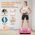 thumbnail image 5 of Vibration Plate Exercise Machine, 2025 Upgraded Fitness Vibrating Lymphatic Drainage Full Body Workout Shaker for Weight Loss, Featuring a 330 Lbs Capacity Vibrate Fitness Platform with 8 Modes, 5 of 8