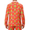 thumbnail image 3 of INSPIRE CHIC Christmas Printed Sports Coats for Men's Graphic Party Costume Blazers, 3 of 4