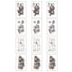thumbnail image 1 of 12 hojas de pegatinas de tatuajes temporales para adultos, mujeres y niñas, tatuajes sexys para bodas, 1 of 6