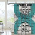 thumbnail image 5 of Funny Shower Curtain for Bathroom Accessories Inspirational Funny Quotes Cool Shower Curtain Set 72x72in, 5 of 7