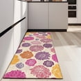 thumbnail image 4 of Pioneer Flower Floral Print Pattern Kitchen Rug Mat,Kitchen Runner Rugs Non Skid Washable,Decorative Kitchen Floor Mats for Kitchen,Sink,Laundry,17"X47", 4 of 5