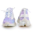 thumbnail image 4 of Pink Holographic Pastel Color Walking Shoes for Men Woman Lightweight Tennis Fashion Elastic Sports Shoes Cushion Basketball Shoes, 4 of 7