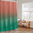 thumbnail image 6 of Shower Curtain for Bathroom Watercolor Gradient Orange Green Waterproof Bath Curtains Shower Curtains with Hooks,Abstract Art Bathroom Curtain Privacy Drapes for Bathtubs Toilet 72x72in, 6 of 9