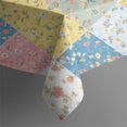 thumbnail image 4 of Pioneer Flower Floral Print Pattern Rectangle Tablecloth 60"x120", Waterproof Polyester Table Cloth, Wipeable Spillproof for Dining Camping Indoor Outdoor, 4 of 6