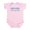 Petal Pink, variant on CafePress - Pop Pop Infant Bodysuit - Baby Light Bodysuit, Size Newborn - 24 Months