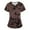 A1-Coffee, variant on Maternity Scrub Tops Women Tie Dye V Neck Petite Graphic Scrubs Short Sleeve Jogger Plus Size Scrub Shirt Nurse Uniform with Pockets Workwear Scrub Tops Purple 5XL