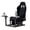 Black Cockpit-49, variant on Supllueer Flight Simulator Cockpit Stand Adjustable Fits Thrustmaster Hotas Warthog Logitech Fanatec.Excluding Electronic Devices