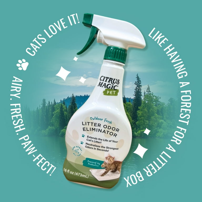 Citrus Magic Probiotic Litter Odor Eliminator, 144 oz photo 3