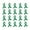 Green, variant on 20Pcs/Pack Advocacy Brooches Pin Ergonomic Ribbon Design Volunteer Recognition