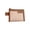 Brown, variant on COM1950s Transparent Mesh Storage Bag, Small Three-dimensional Multipurpose Pouch, See-through Organizer for Cosmetics, Jewelry, Stationery, Travel Essentials, Lightweight Daily Carry
