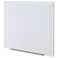 Universal Melamine Dry Erase Board, 48" x 36", Aluminum Frame