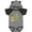 Heather & Smoke w/ Ears, variant on Cinco De Mayo with Guitar and Sombrero Boys or Girls Baby Bodysuit