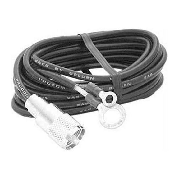 Procomm PL8X9 9 ft. Rg8X Cable with Lug Connector