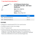 thumbnail image 2 of A/C Suction Hose - Compatible with 2002 - 2007 Buick Rendezvous 2003 2004 2005 2006, 2 of 2