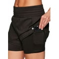 thumbnail image 2 of RBX Active Women's Seersucker Quick Drying Woven Lined Running Short, 2 of 5