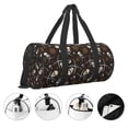 thumbnail image 5 of Easygdp Pirate Skulls Travel Bag, Camping, Weekend, Carry On Overnight Duffel Bag with Shoulder Strap, 5 of 8