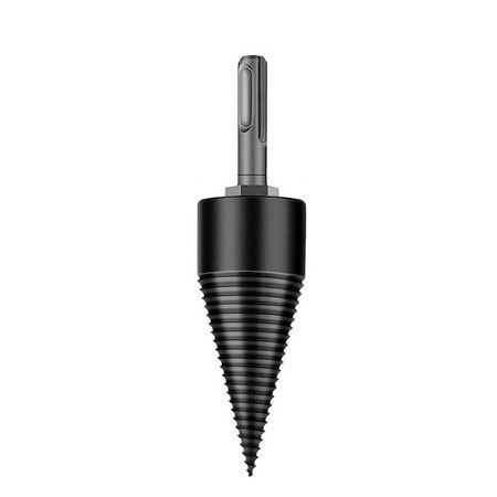 

jieadkavo Hardware drill bits Firewood Machine Drill Wood Reamer Punch Bit For Split Wood Cone-Drilling Tool Drill Bit 1 drill bit Rollback