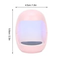 thumbnail image 2 of Minisecador de uñas USB UV LED, lámpara secadora de esmalte de gel, temporizador múltiple, secado rápido, portátil (rosa), 2 of 5