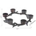 thumbnail image 2 of Christmas Antler Wreath With 6 Tealight Holder, 2 of 3