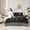 Black, variant on jejeloiu Beige Bohemian Moth 7-Piece Twin Bedding Sets,Vintage Botanical Leaves Bedding Comforter Set For Girl Boy Reversible