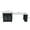 Black#3, variant on Modern Dining Tables, HOMCOM 39.25" Long Rectangle All Acrylic 15mm Thick Waterfall Coffee Table, Clear, Clear Dining Tables,Acrylic Large Dining Tables, Furniture Dining Tables