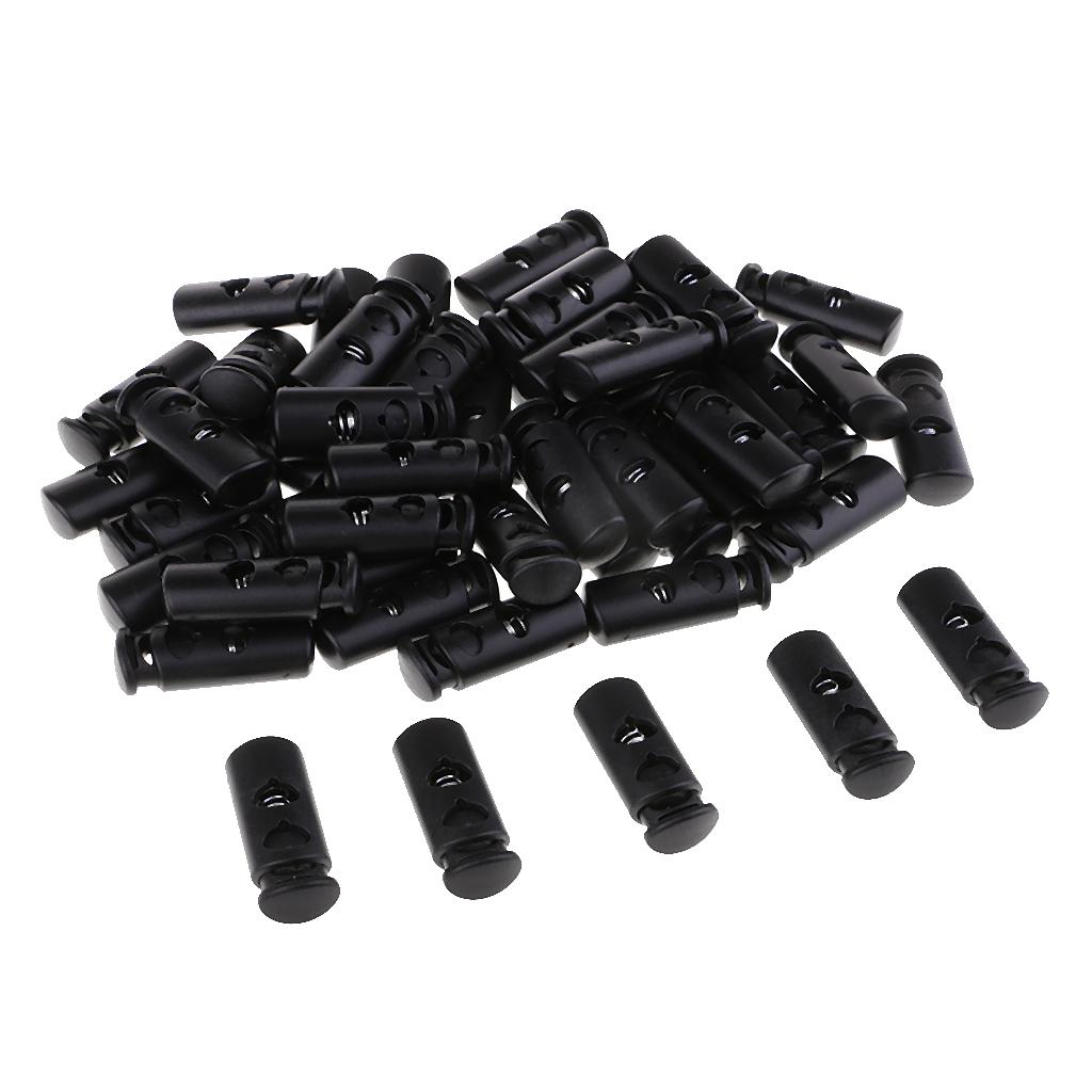 50 Piezas Paquete Cerraduras De Pl stico De Doble Orificio Para Cable 50 Piezas Paquete Cerraduras De Pl stico De Doble Orificio Para Cable