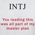 thumbnail image 3 of CafePress - INTJ Plan Light T Shirt - Men's Classic Graphic T-Shirt, 3 of 4